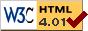 Valid HTML 4.01!